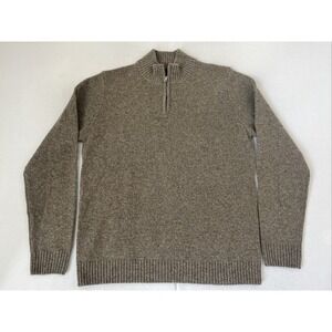 Holebrook Sweden Mens Charles T-Neck Pullover Wool Sweater Size L